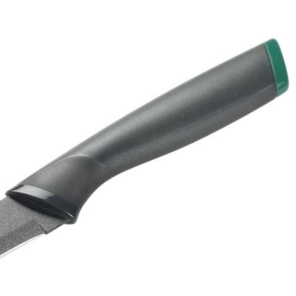 Tefal - Coltello da intaglio in acciaio inox FRESH KITCHEN 9 cm grigio/verde
