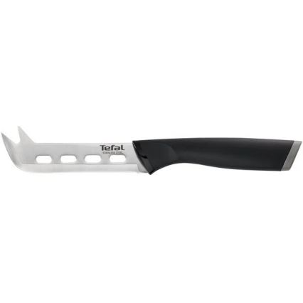 Tefal - Coltello per formaggio in acciaio inox COMFORT 12 cm cromo lucido/nero