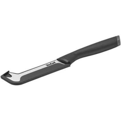 Tefal - Coltello per formaggio in acciaio inox COMFORT 12 cm cromo lucido/nero