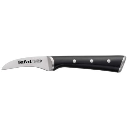 Tefal - Coltello per intaglio in acciaio inox ICE FORCE 7 cm cromo lucido/nero