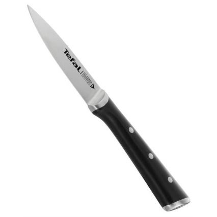 Tefal - Coltello per intaglio in acciaio inox ICE FORCE 9 cm cromo lucido/nero