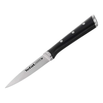 Tefal - Coltello per intaglio in acciaio inox ICE FORCE 9 cm cromo lucido/nero