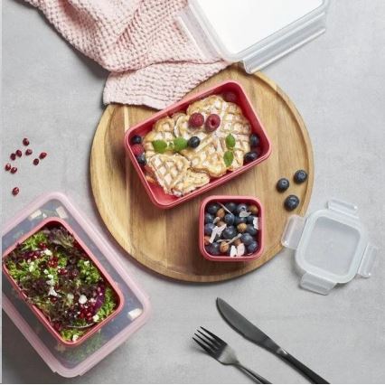 Tefal - Contenitore per alimenti 0,55 l MSEAL COLOR rosa