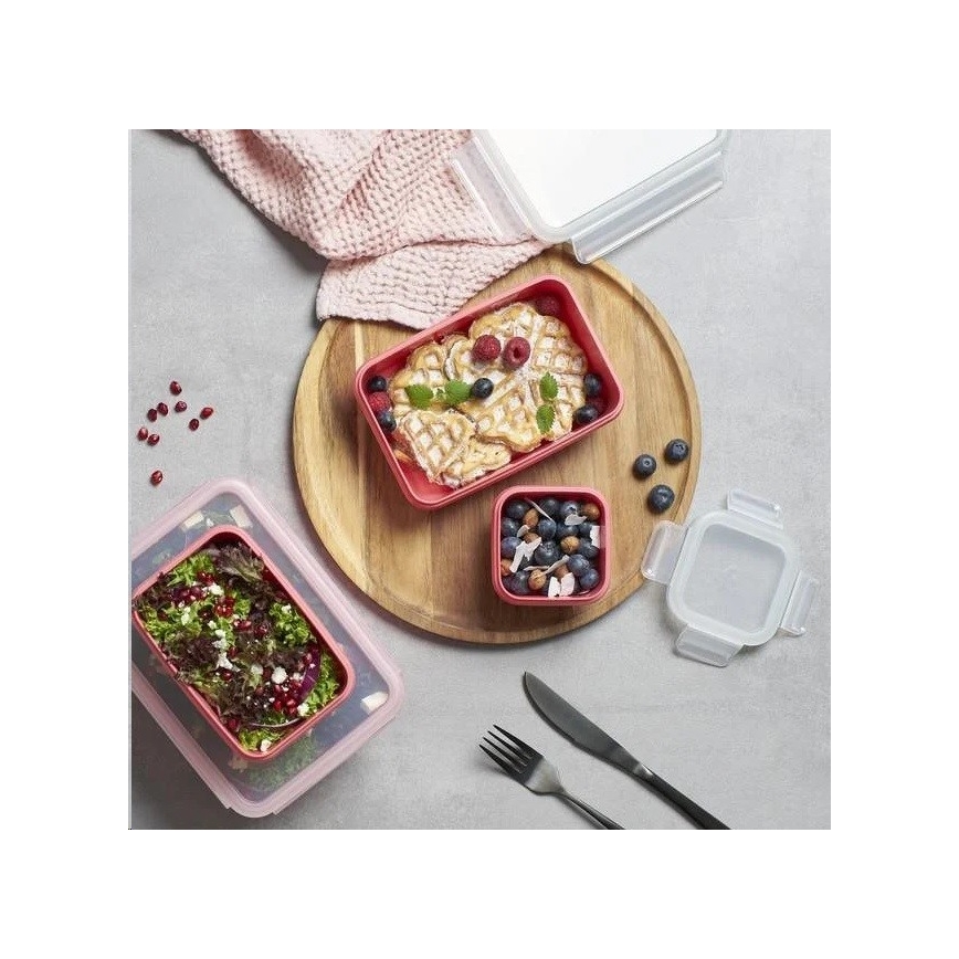 Tefal - Contenitore per alimenti 0,55 l MSEAL COLOR rosa