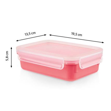 Tefal - Contenitore per alimenti 0,8 l MSEAL COLOR rosa