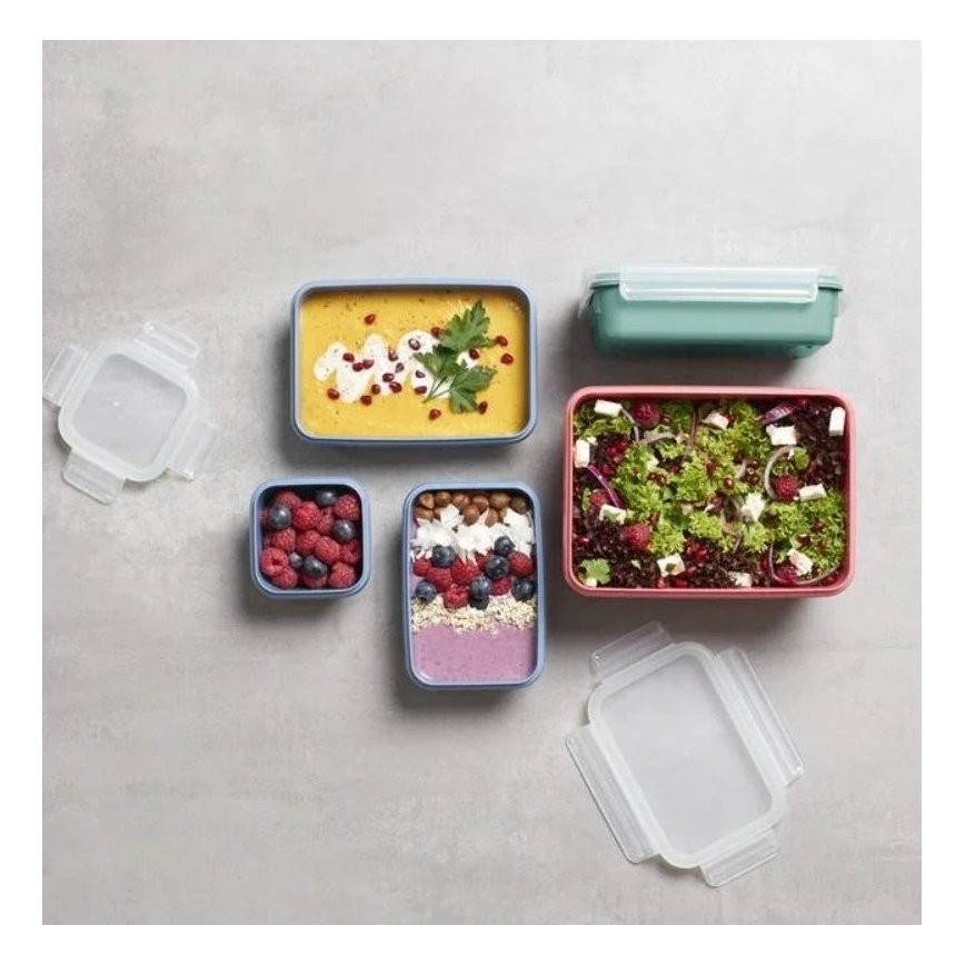 Tefal - Contenitore per alimenti 0,8 l MSEAL COLOR verde