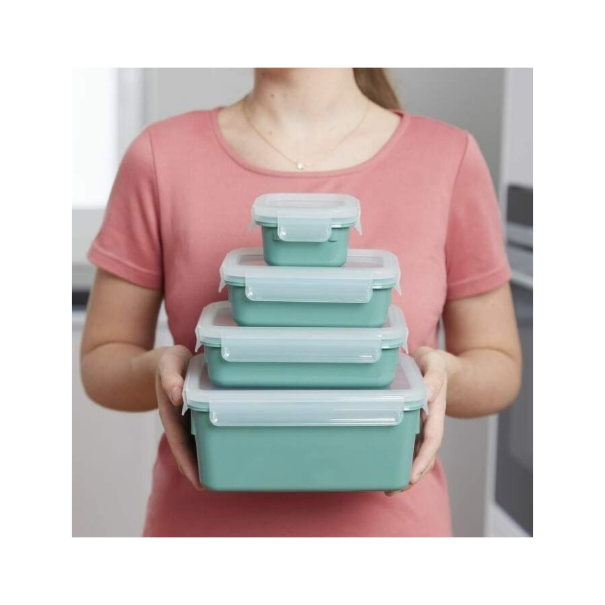 Tefal - Contenitore per alimenti 0,8 l MSEAL COLOR verde
