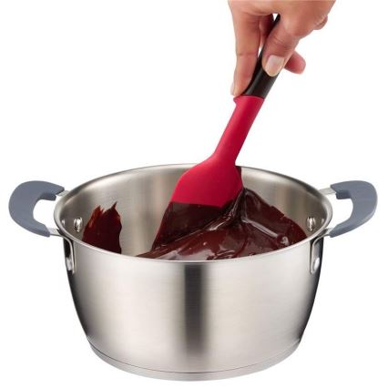 Tefal - Cucchiaio in silicone INGENIO nero/rosso