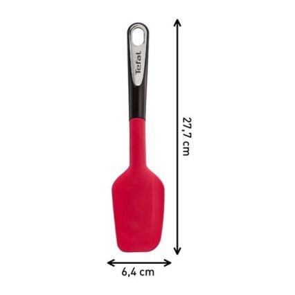 Tefal - Cucchiaio in silicone INGENIO nero/rosso