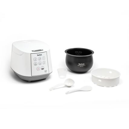 Tefal - Cuociriso 8 in 1 EASY COOK 750W/230V 5 l bianco