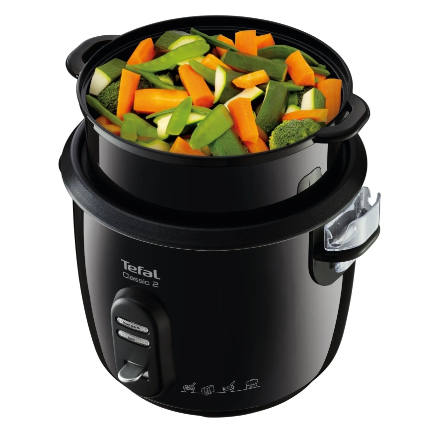 Tefal - Cuociriso CLASSIC 600W/230V 5 l nero