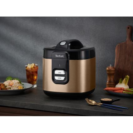 Tefal - Cuociriso COPPERTINTO 600/230V 2 l ramato