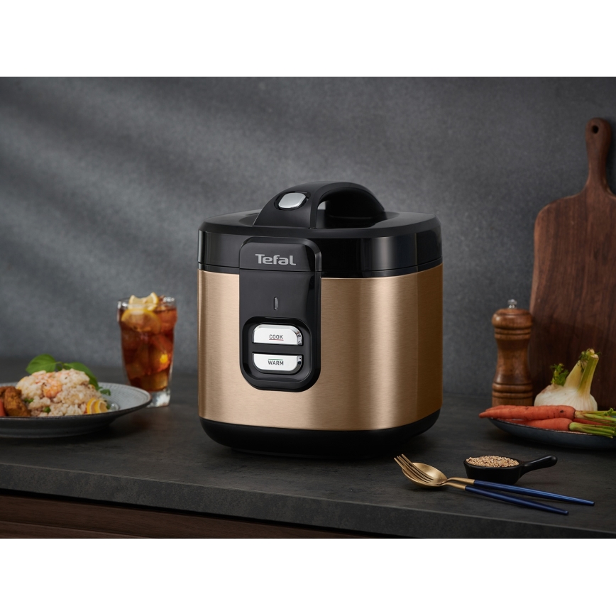 Tefal - Cuociriso COPPERTINTO 600/230V 2 l ramato