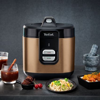 Tefal - Cuociriso COPPERTINTO 600/230V 2 l ramato