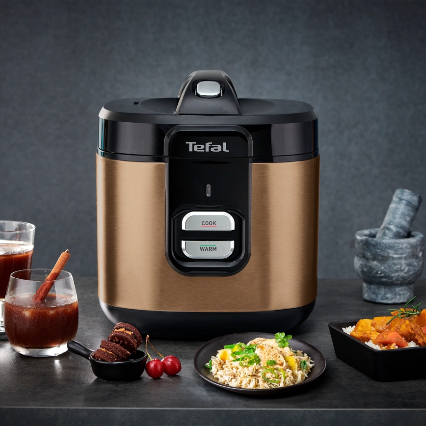 Tefal - Cuociriso COPPERTINTO 600/230V 2 l ramato