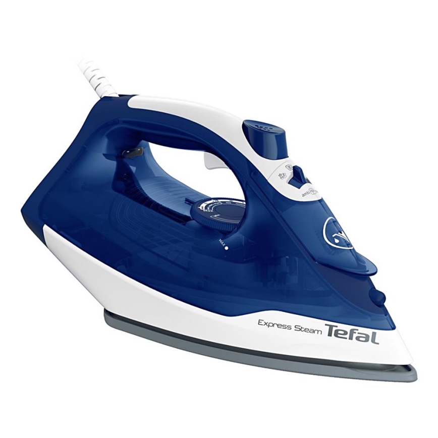 Tefal - Ferro a vapore EXPRESS STEAM 2400W/230V blu