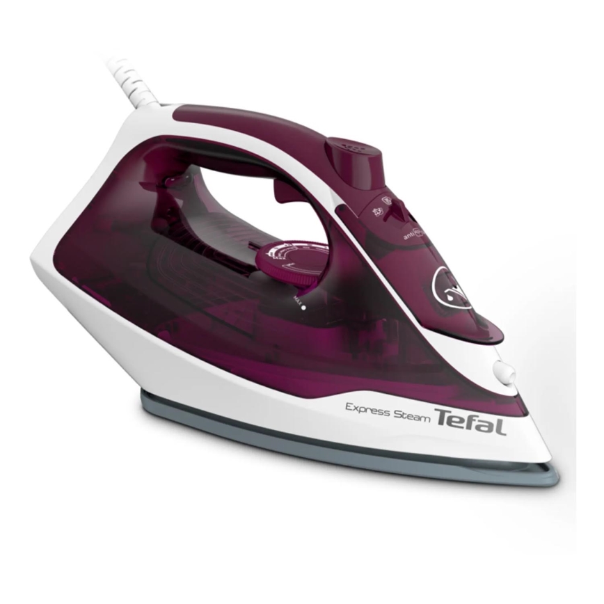 Tefal - Ferro a vapore EXPRESS STEAM 2400W/230V bordeaux