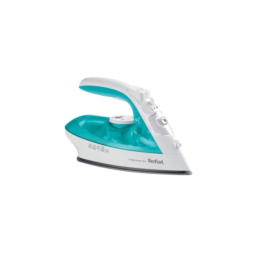 Tefal - Ferro a vapore FREEMOVE AIR 2400W/230V bianco/turchese