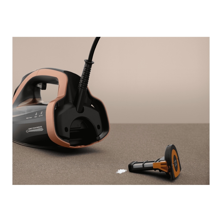 Tefal - Ferro a vapore ULTIMATE POWER 3200W/230V rame/nero