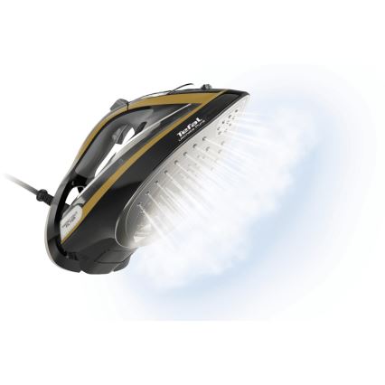 Tefal - Ferro a vapore ULTIMATE PURE 3000W/230V oro/nero