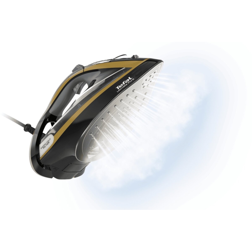 Tefal - Ferro a vapore ULTIMATE PURE 3000W/230V oro/nero