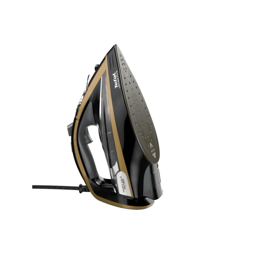 Tefal - Ferro a vapore ULTIMATE PURE 3000W/230V oro/nero
