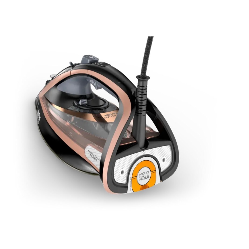 Tefal - Ferro a vapore ULTIMATE PURE 3000W/230V rame/nero