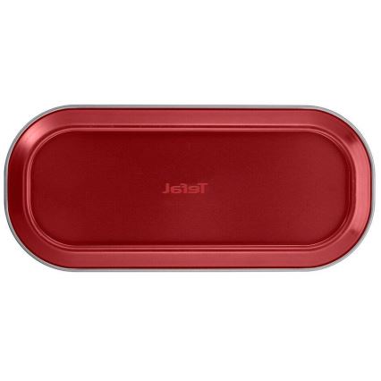 Tefal - Forma da forno ovale pieghevole DELIBAKE 30x11 cm rosso