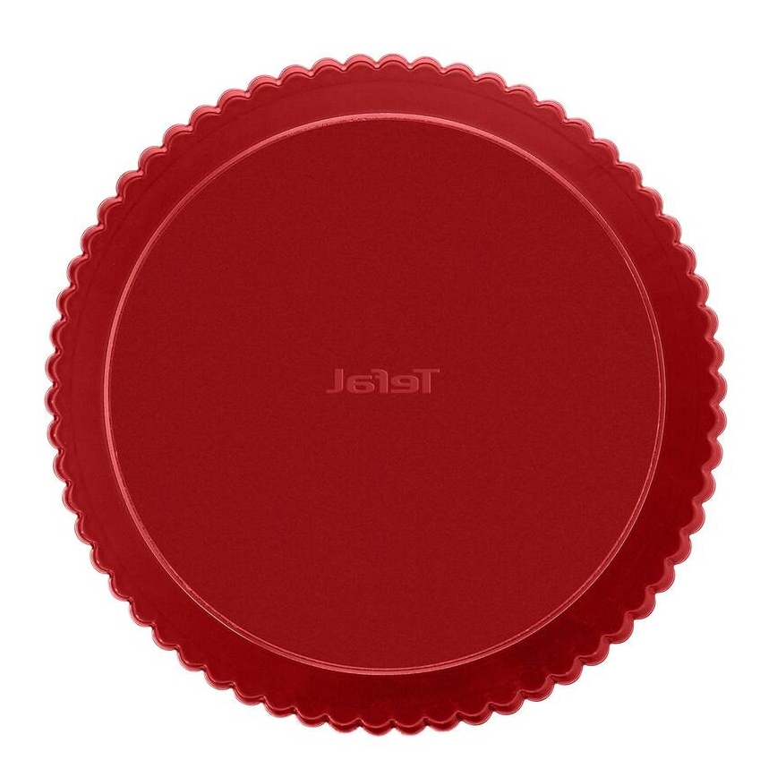 Tefal - Forma per torta con base rimovibile DELIBAKE 28 cm rosso