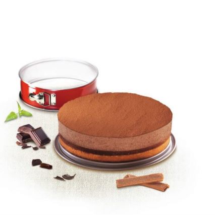 Tefal - Forma per torte pieghevole DELIBAKE 19 cm rosso