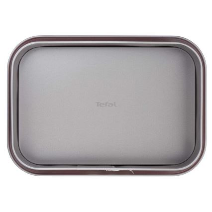 Tefal - Forma per torte pieghevole DELIBAKE 36x24 cm rosso