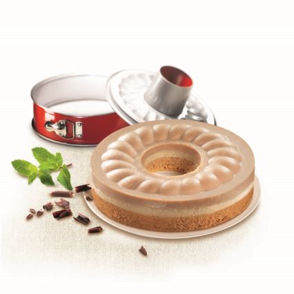 Tefal - Forma pieghevole Savarin DELIBAKE 27 cm rosso