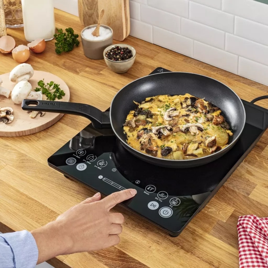 Tefal - Fornello a induzione EVERYDAY SLIM 2100W/230V, nero