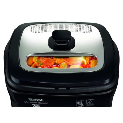 Tefal - Friggitrice 2 l VERSALION DE LUXE 7in1 1600W/230V nero