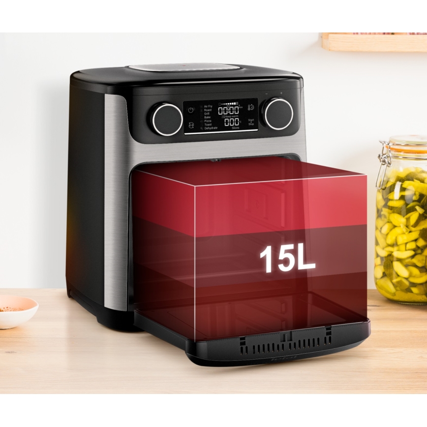 Tefal - Friggitrice ad aria 15 l EASY FRY 9 in 1 1800W/230V