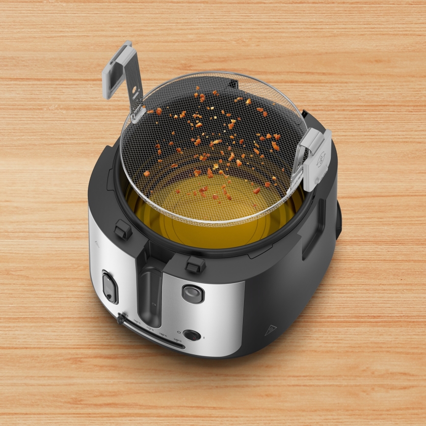 Tefal - Friggitrice ad aria 2,1 l FILTRA VISION+ 1900W/230V