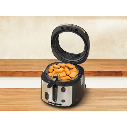 Tefal - Friggitrice ad aria 2,1 l FILTRA VISION+ 1900W/230V