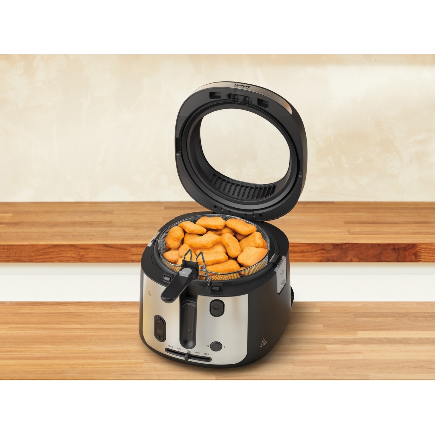 Tefal - Friggitrice ad aria 2,1 l FILTRA VISION+ 1900W/230V
