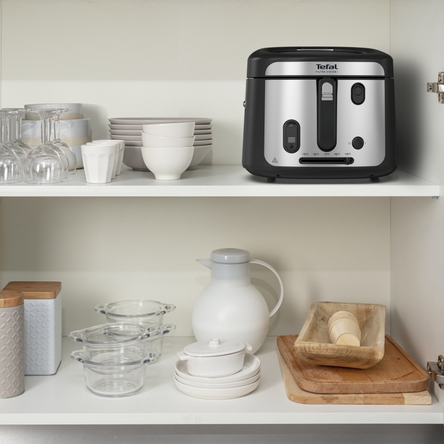 Tefal - Friggitrice ad aria 2,1 l FILTRA VISION+ 1900W/230V