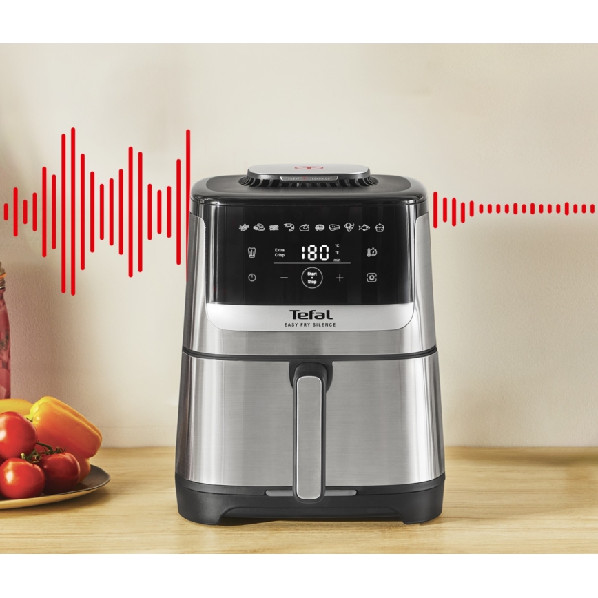 Tefal - Friggitrice ad aria 5 l EASY FRY SILENCE 10 in 1 1400-1670W/230V