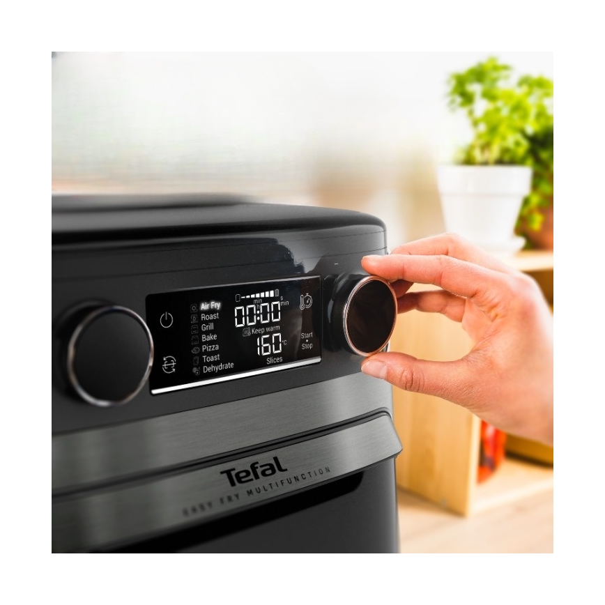 Tefal - Friggitrice ad aria calda 15 l EASY FRY 9 in 1 1800W/230V nera