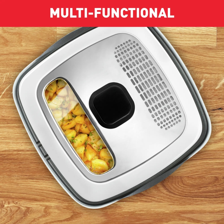 Tefal - Friggitrice multifunzione 9in1 VERSALIO DE LUXE 1600W/230V 2 l bianco