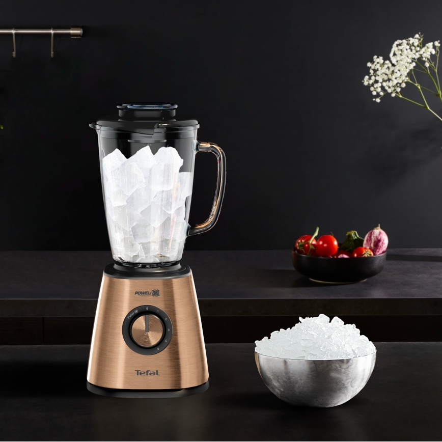 Tefal - Frullatore da tavolo 1,75 l BLENDFORCE 800W/230V ramato