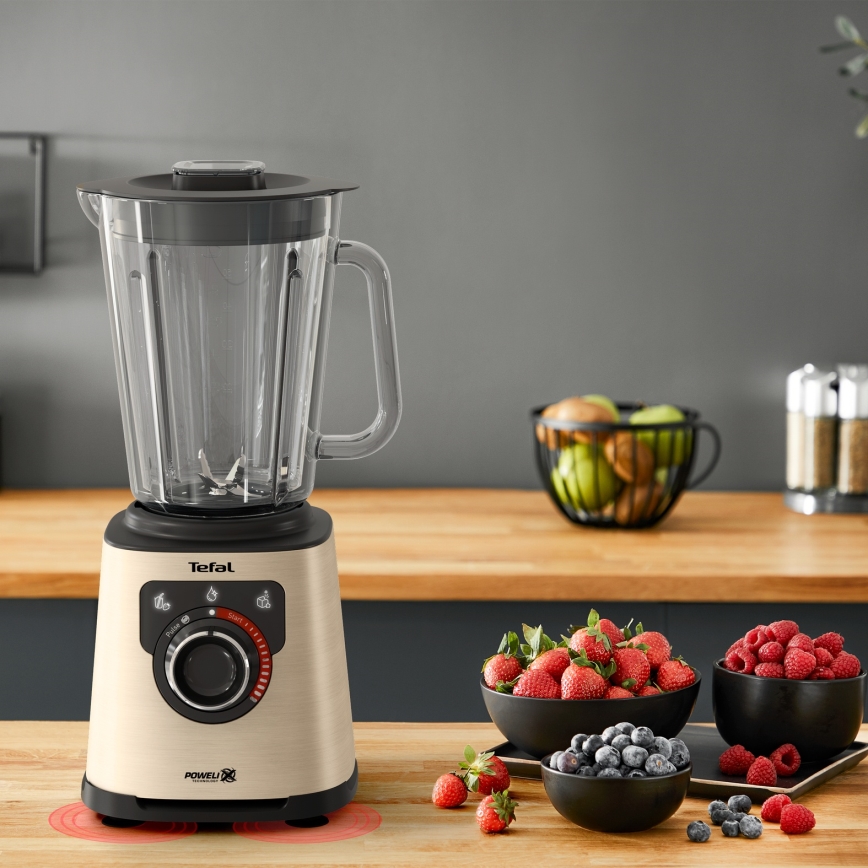 Tefal - Frullatore da tavolo 2 l PERFECTMIX+ 1200W/230V dorato