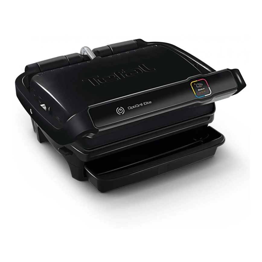 Tefal - Griglia a contatto OPTIGRILL ELITE 2000W/230V nero