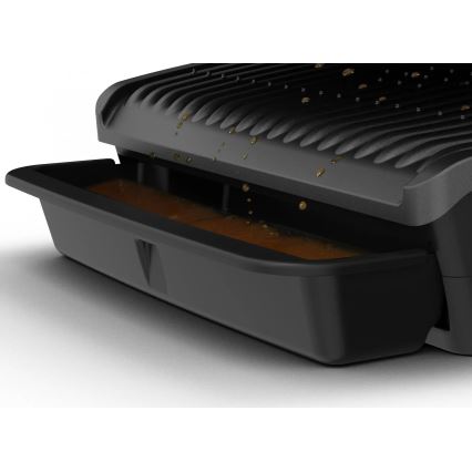 Tefal - Griglia a contatto OPTIGRILL ELITE 2000W/230V nero