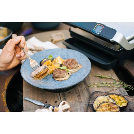 Tefal - Griglia elettrica OPTIGRILL ELITE 2000W/230V