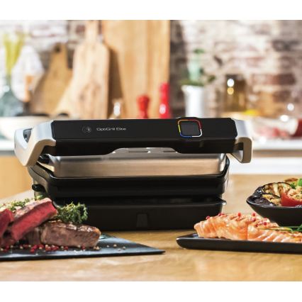 Tefal - Griglia elettrica OPTIGRILL ELITE 2000W/230V