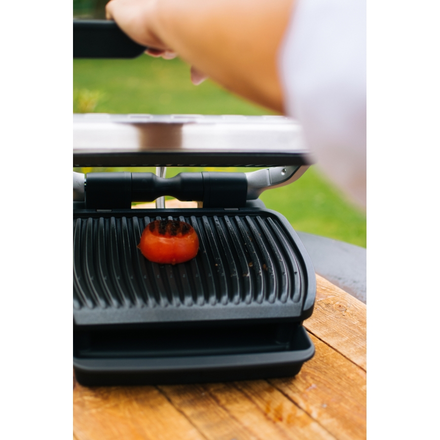 Tefal - Griglia elettrica OPTIGRILL ELITE 2000W/230V