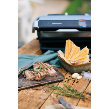 Tefal - Griglia elettrica OPTIGRILL ELITE 2000W/230V